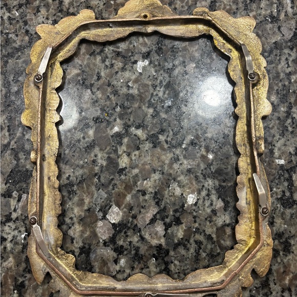 Antique gilded bronze Ornate frame piece - Picture 4 of 15